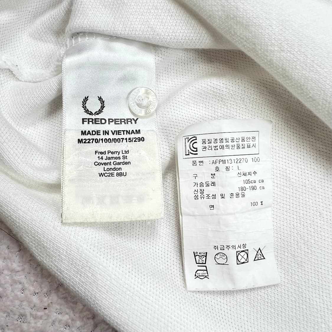 프레드페리 남성 짧은카라 폴로티셔츠 상품이미지5