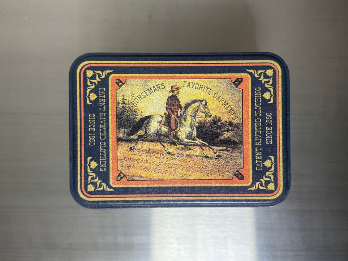 1970‘s 빈티지 리바이스 웹벨트, 버클 Levi’s 데드스탁 상품이미지1