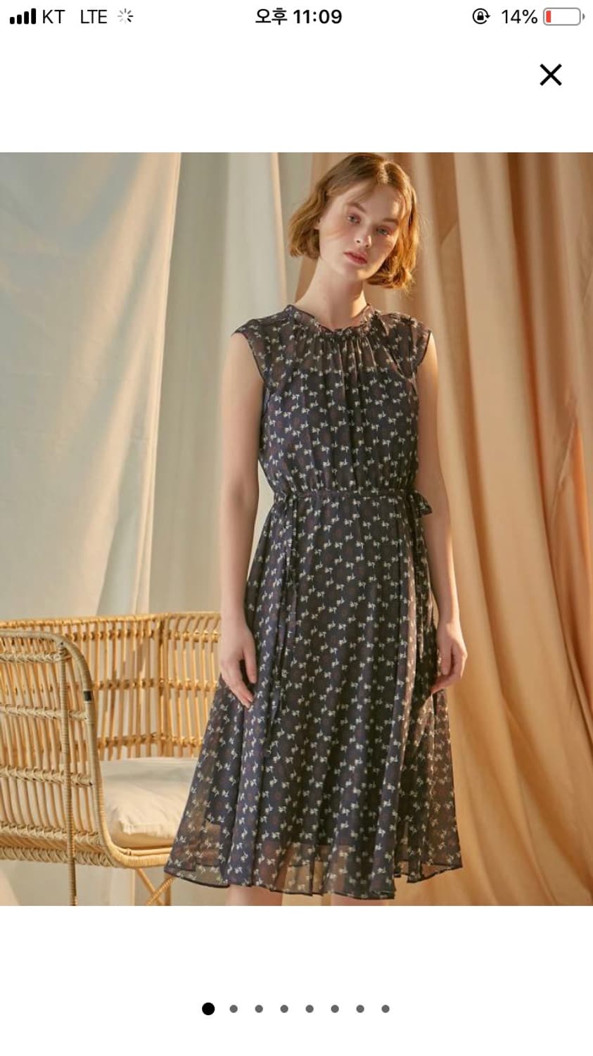 헤지스 레이디 쉬폰 원피스 상품이미지1