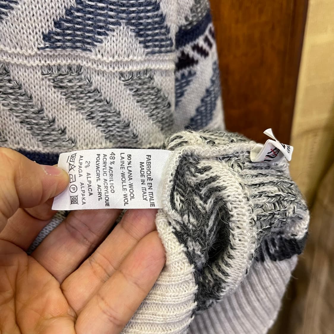 Vintage wool sweater 상품이미지4