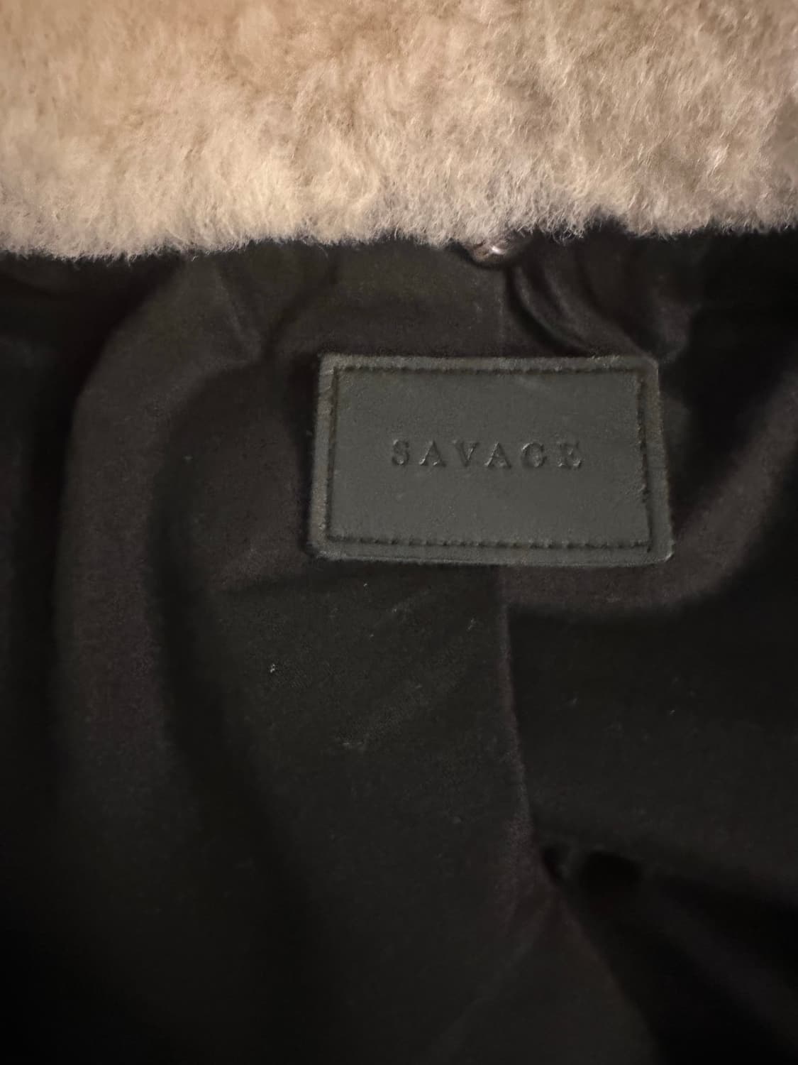 세비지 레더 자켓 xl 상품이미지6