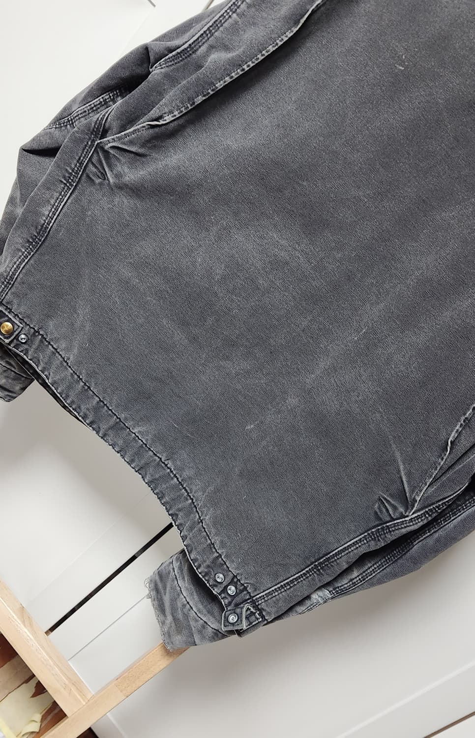 칼하트 J97 흑청 디트로이트 워크 자켓 상품이미지5