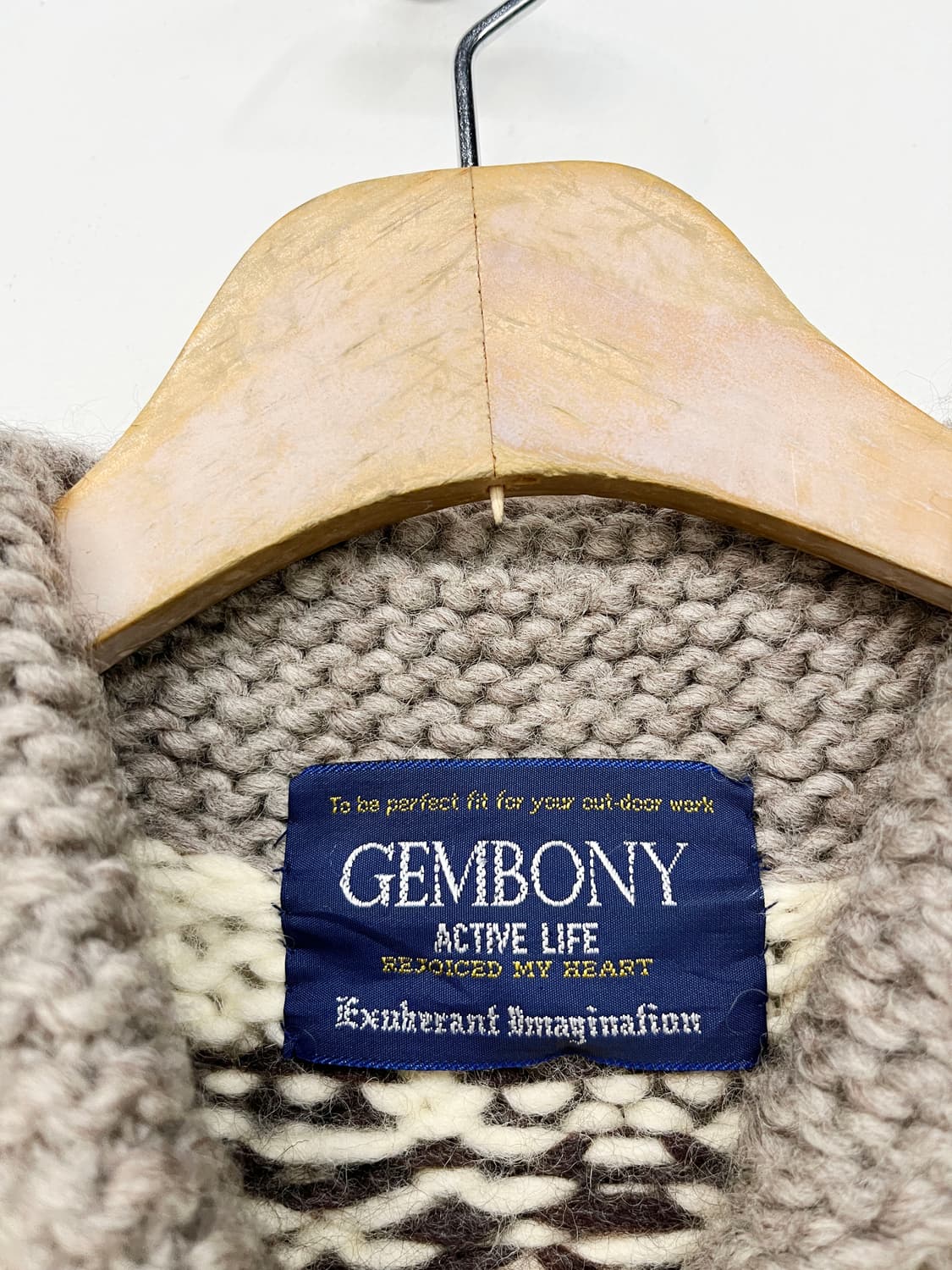GEMBONY 핸드메이드 코위찬 니트 상품이미지8