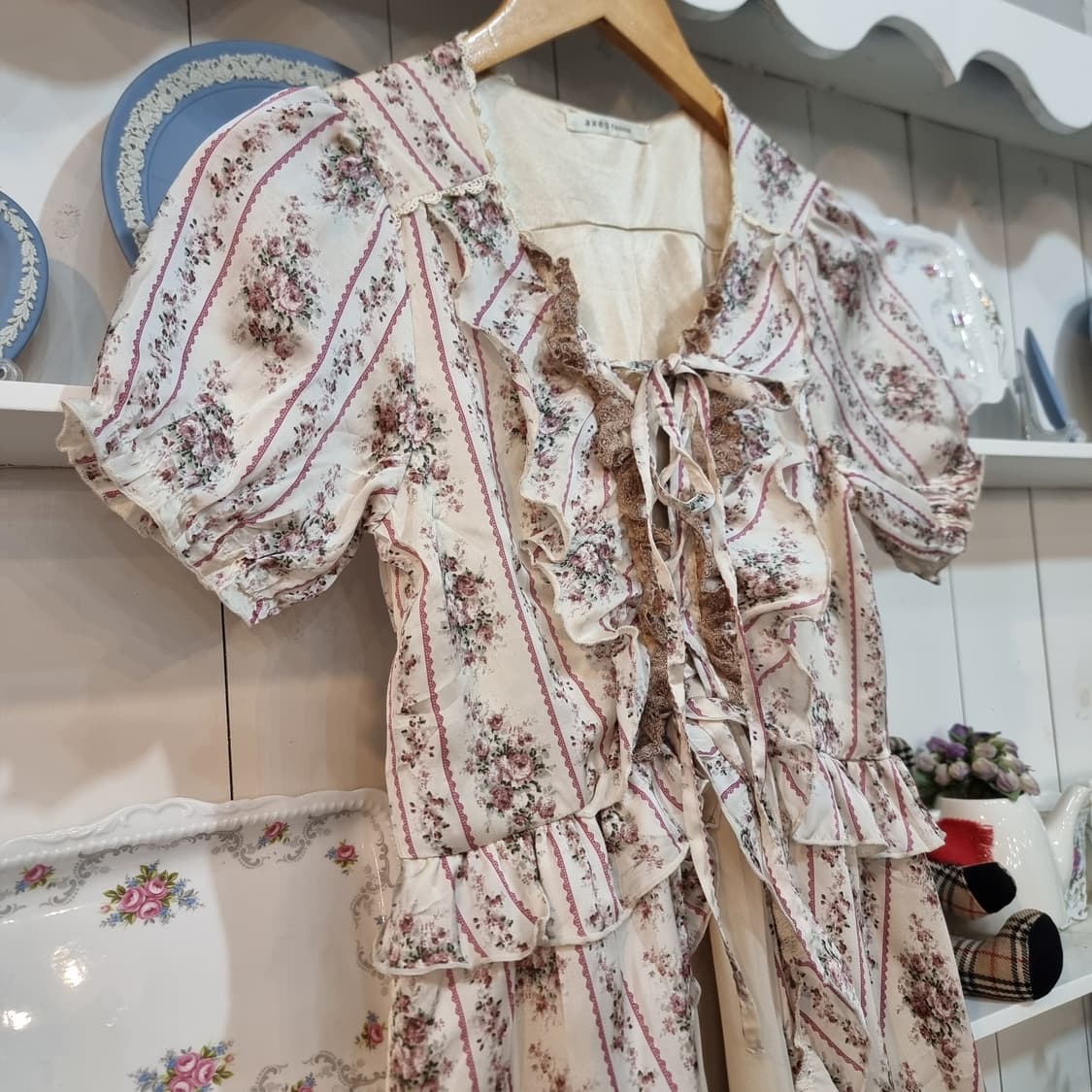 axes femme(엑시즈팜) 플로럴 원피스 상품이미지5