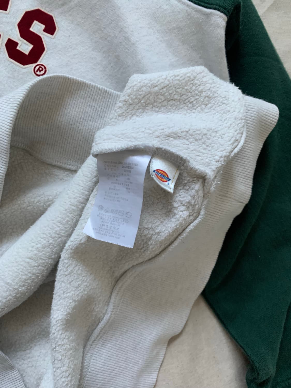 디키즈 중앙 프린팅 나그랑 패턴 맨투맨 상품이미지8