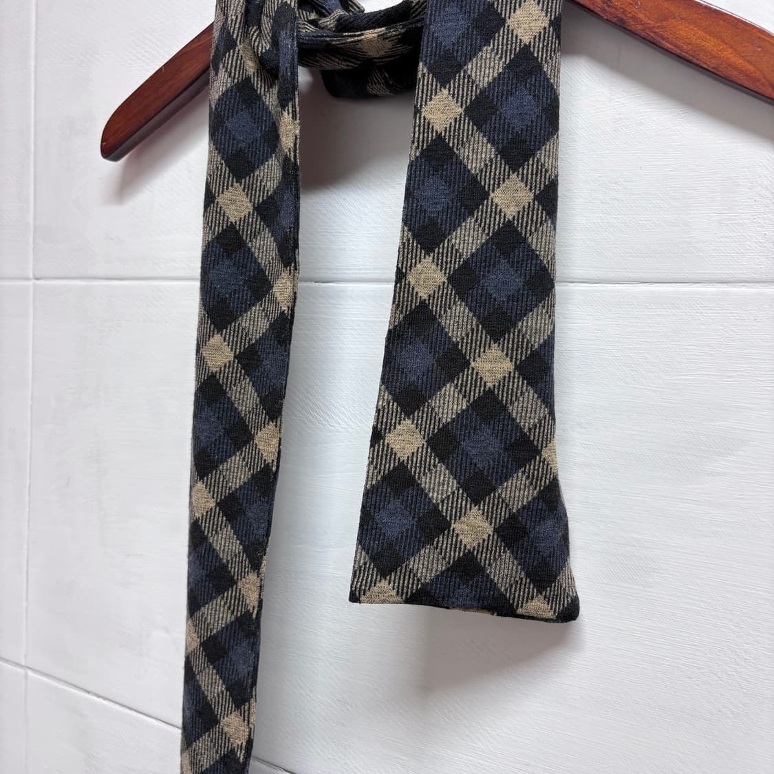 체크 페어리 히피 키치 머플러 스카트 JPN 상품이미지6