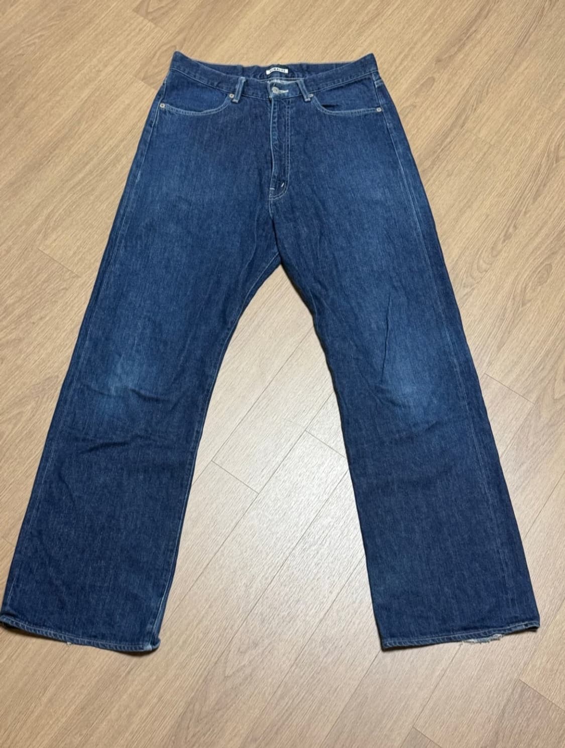 오라리 라이트 셀비지 데님 4 팝니다 상품이미지2