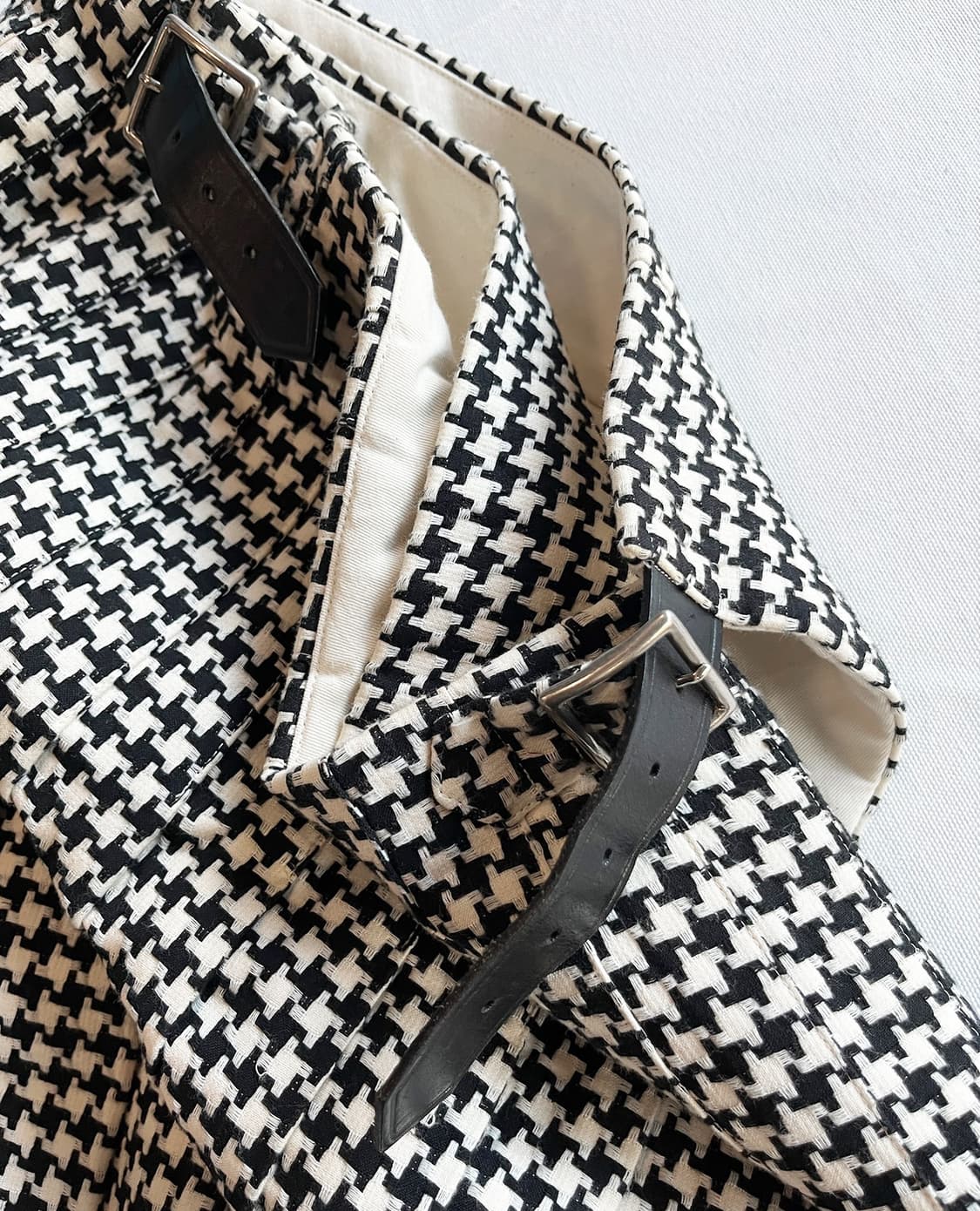 COMME DES GARCONS buckle wrap wool skirt 상품이미지7