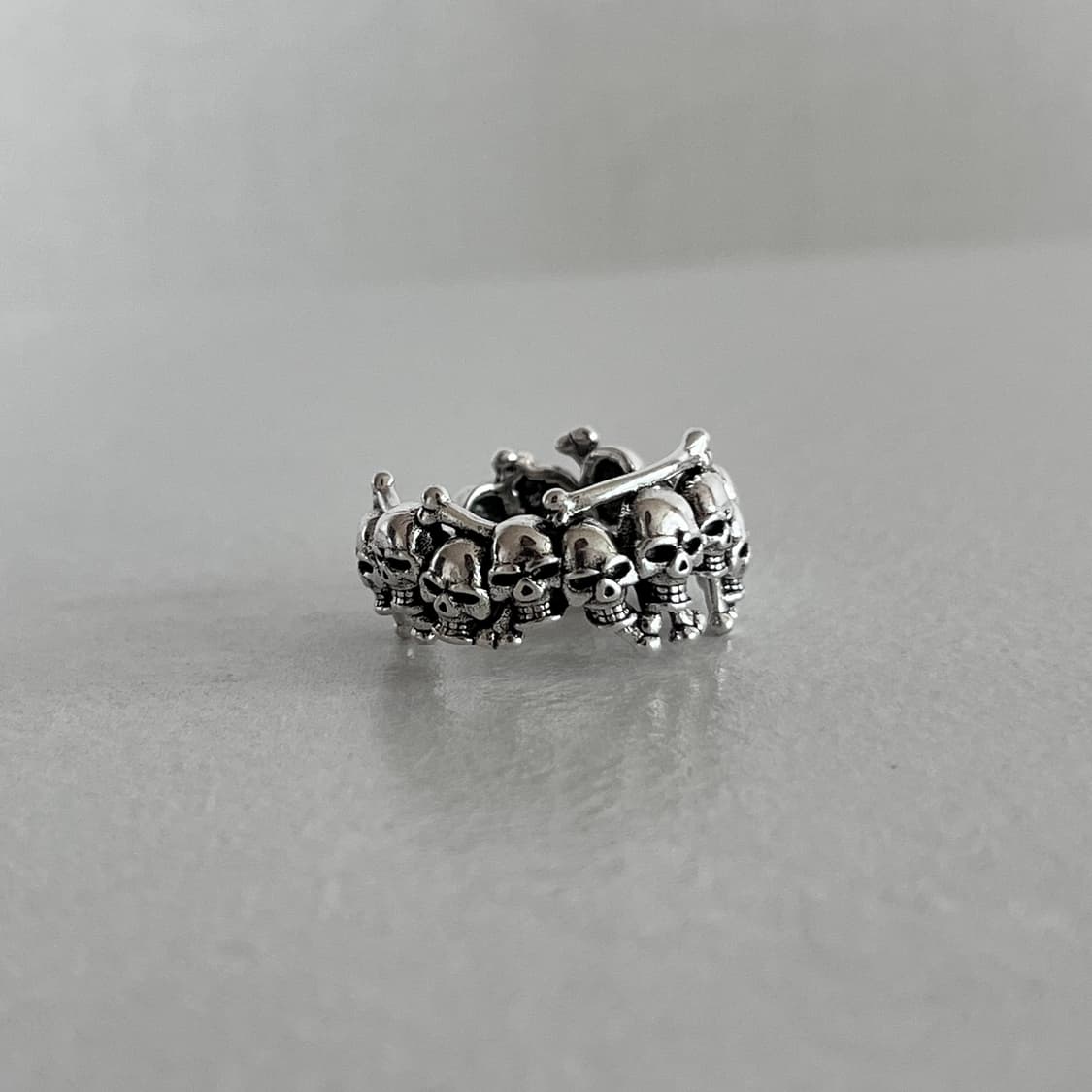 스컬 반지 상품이미지2