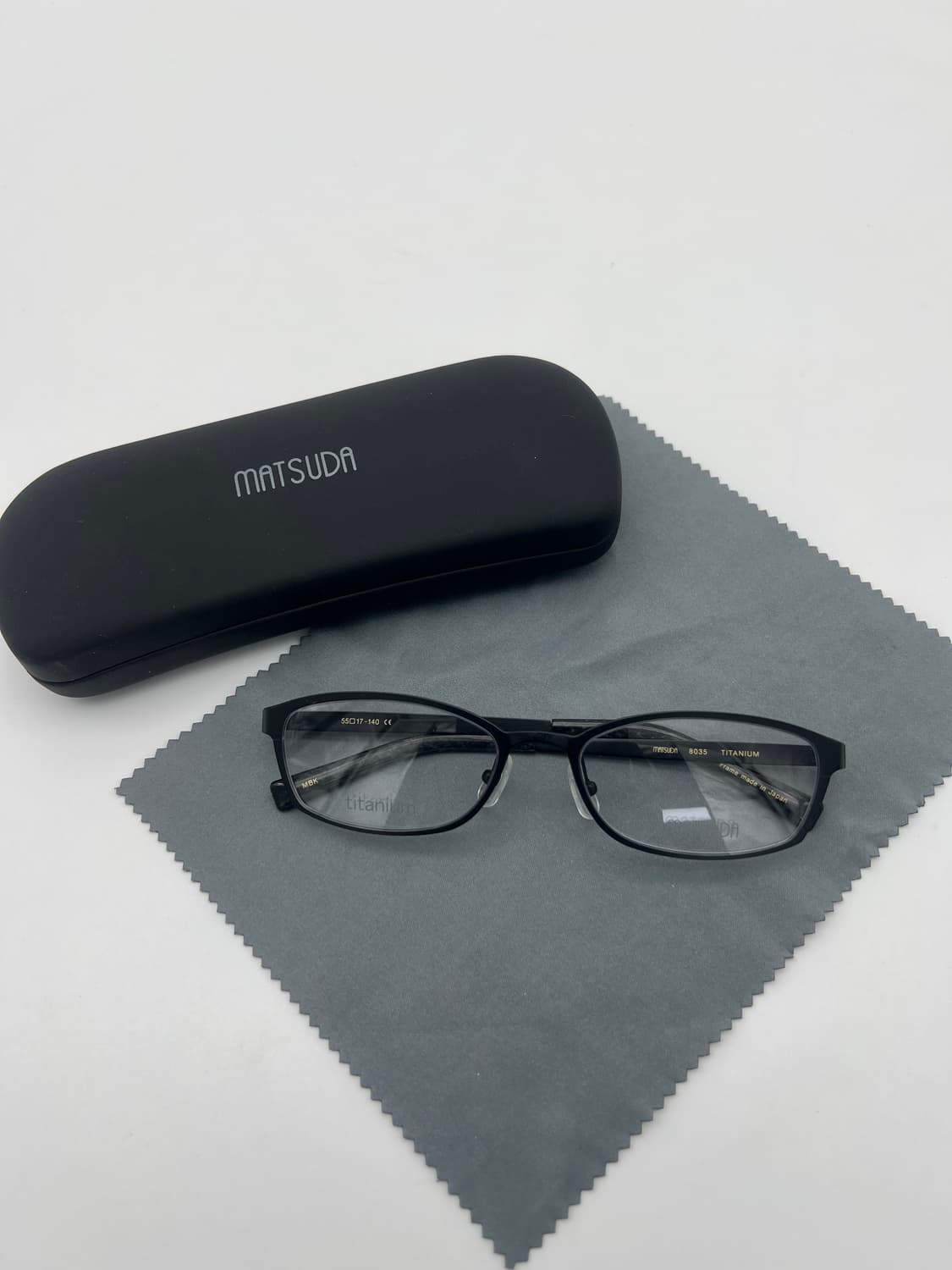 마쯔다 MATSUDA 메탈 스퀘어 안경 8035 상품이미지1