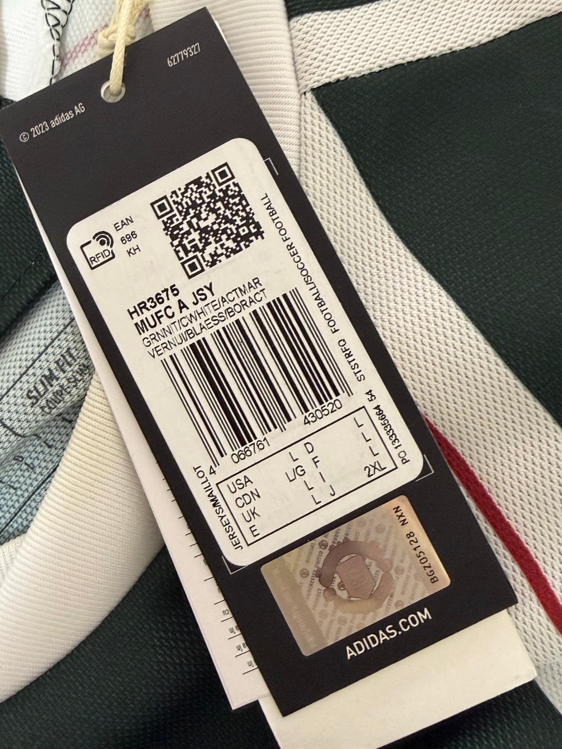 *네고 가능* 23-24 맨유 어웨이 유니폼 No.37 마이누 상품이미지3