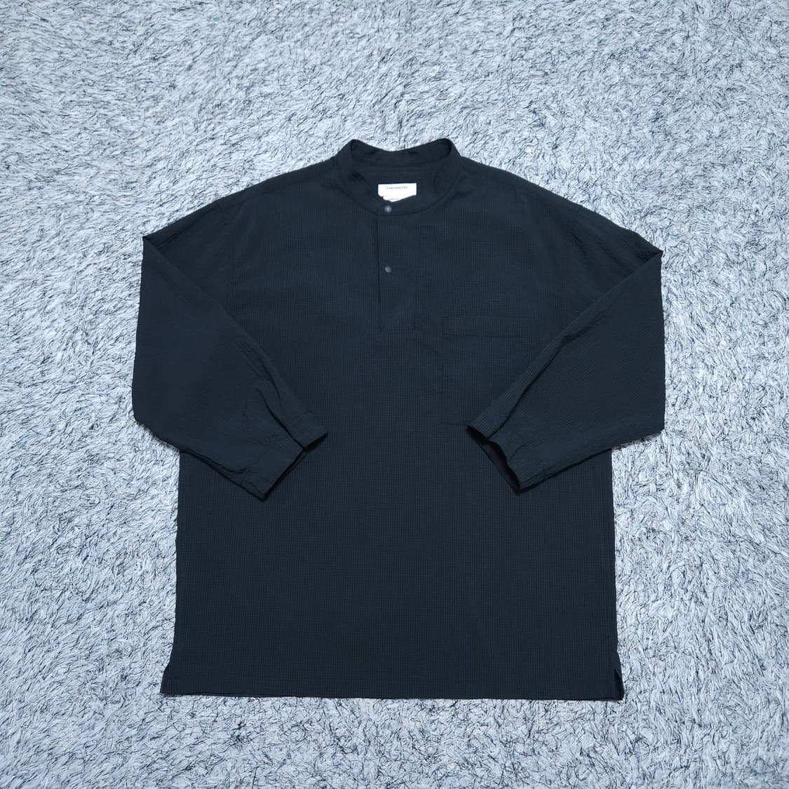 커스텀멜로우)100 남자 7부반팔 나일론셔츠남방 / 왕눈이샵 상품이미지1