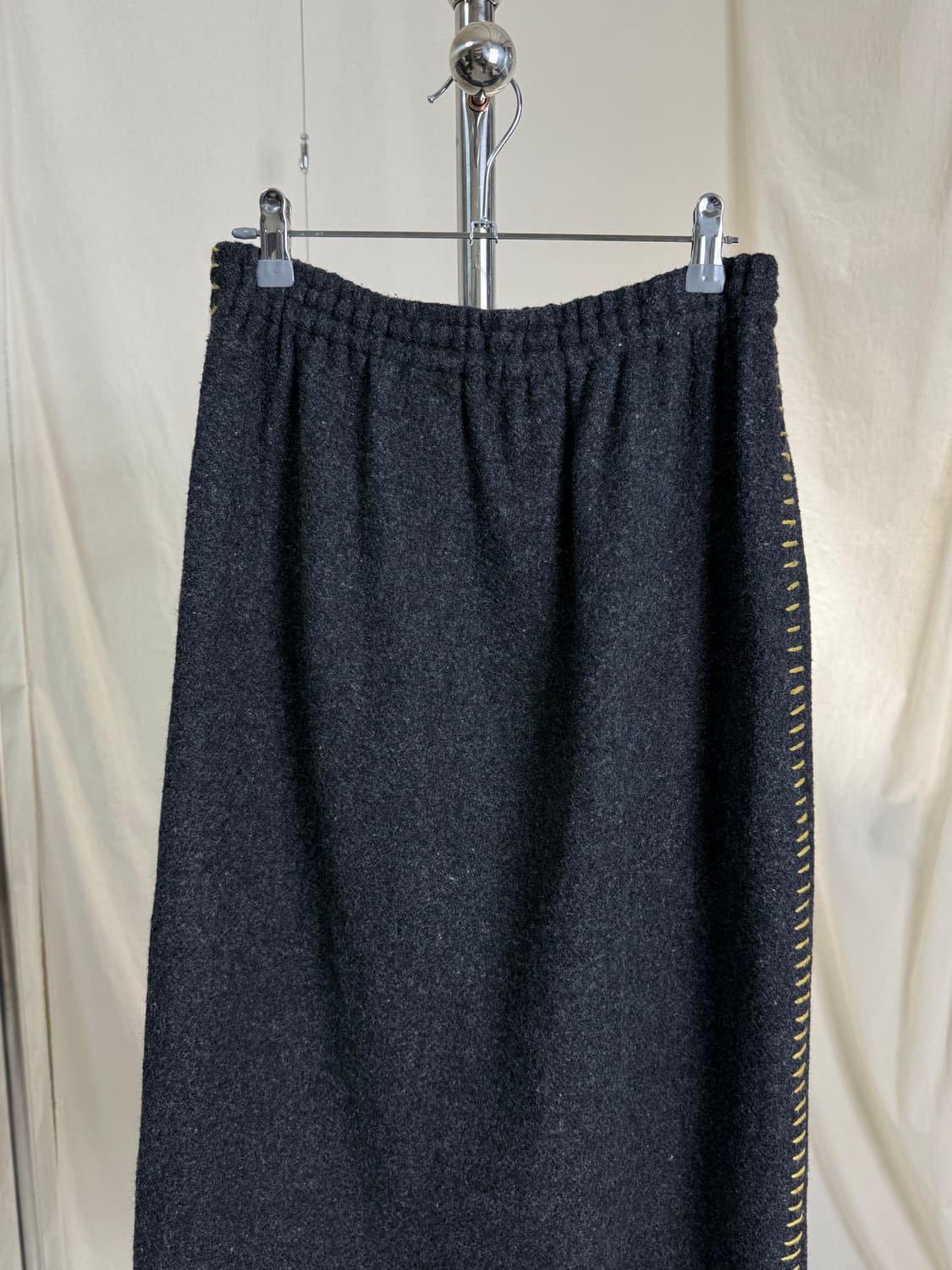 Plus oton 스티치 울 스커트 상품이미지6