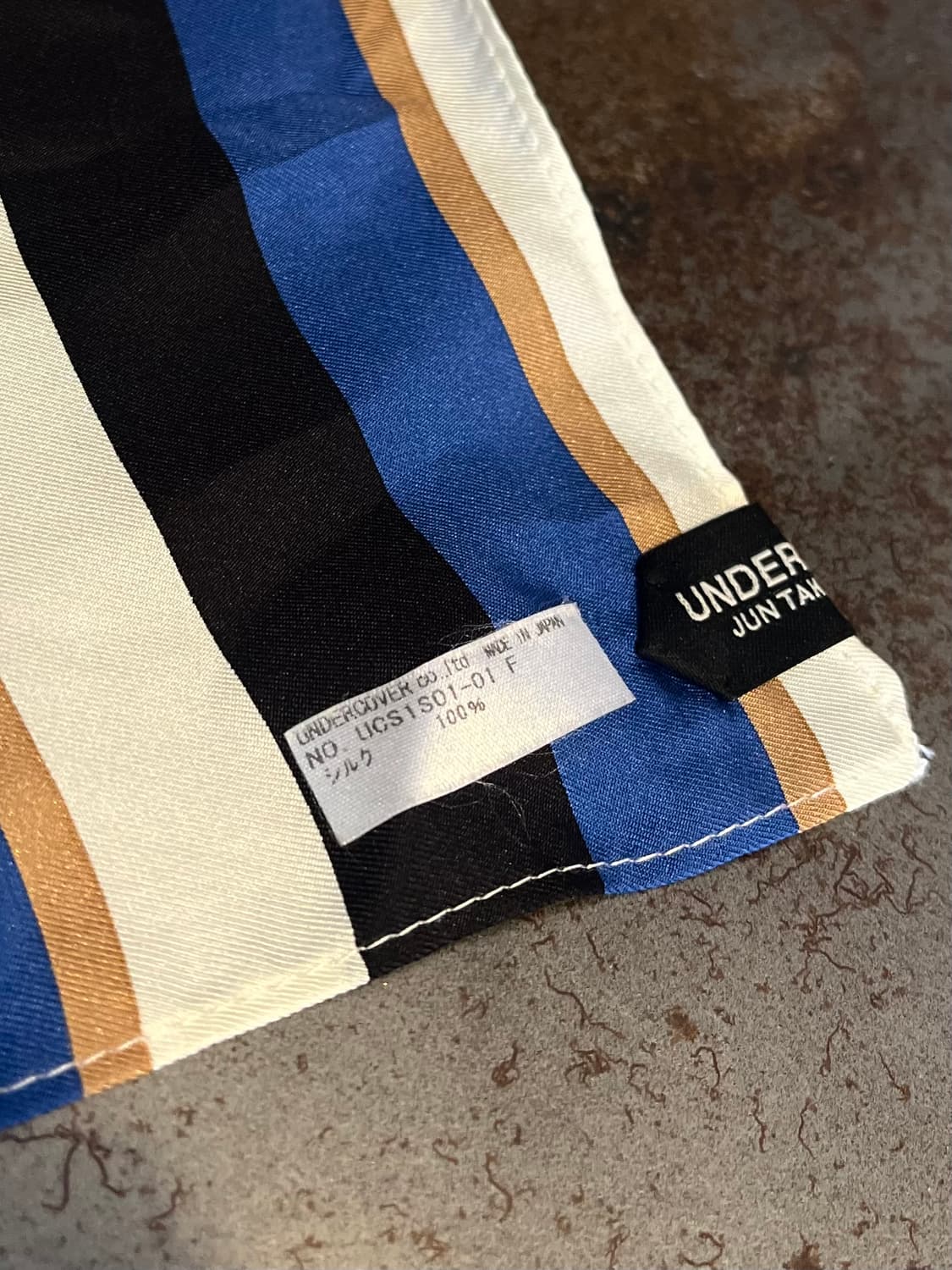 2015ss UNDERCOVER Silk Scarf 상품이미지2