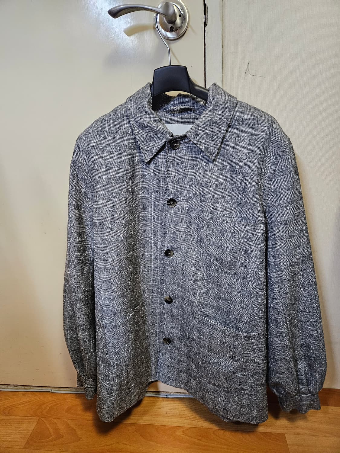 55) 가니 GANNI 트위드 울 자켓 상품이미지1