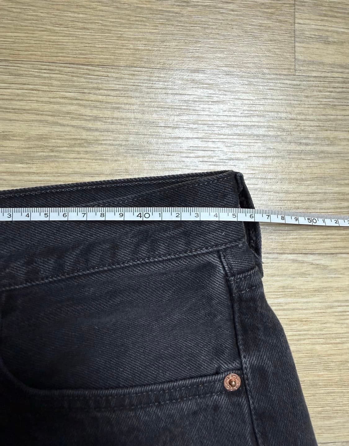 90s 미제 리바이스 501 흑청 상품이미지7