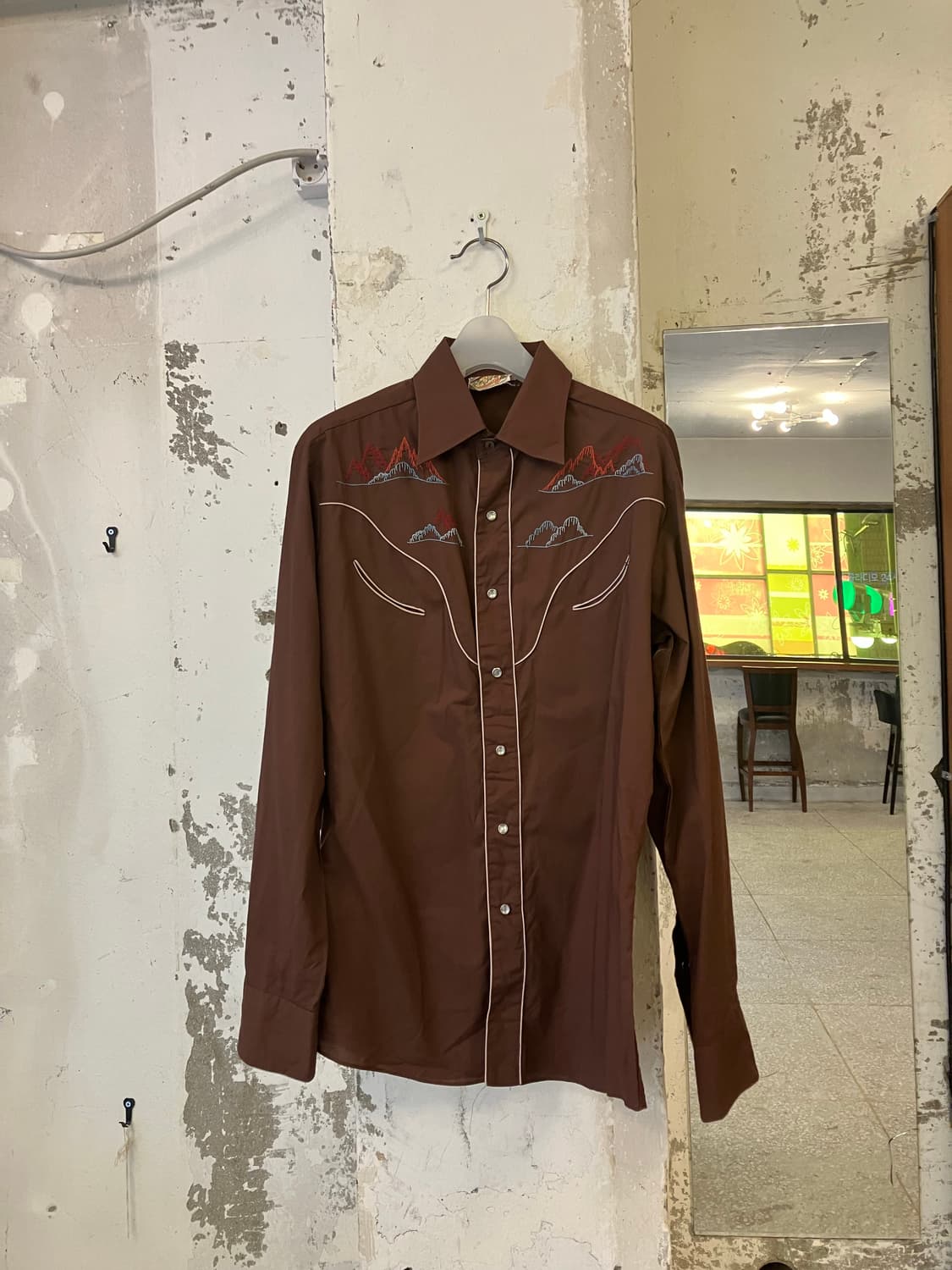 USA 네이티브 원주민 웨스턴 셔츠  상품이미지6