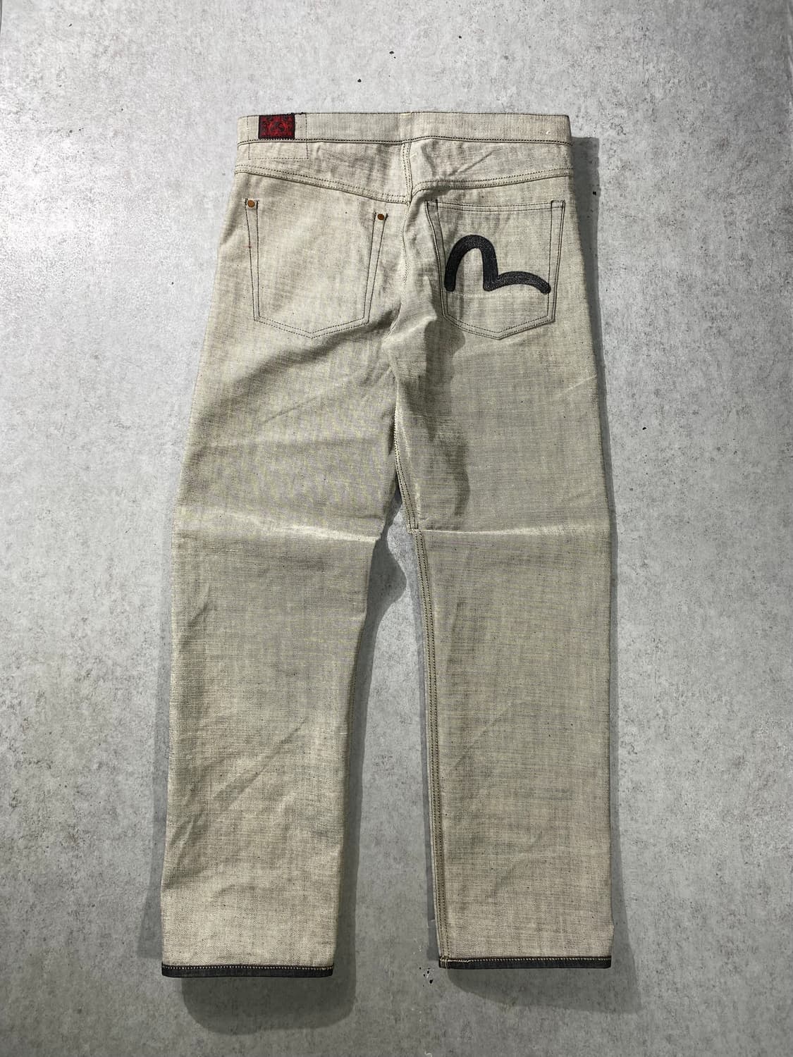 [34] Evisu 에비수 재팬 리버서블 리지드 데님팬츠 상품이미지2