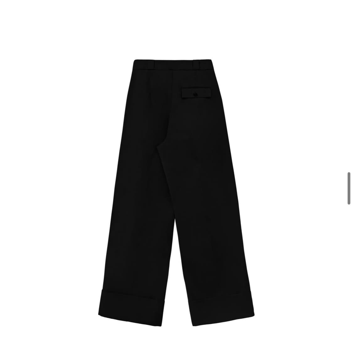 트리밍버드) Roll-up Inverted Pleats Pants BK 상품이미지5