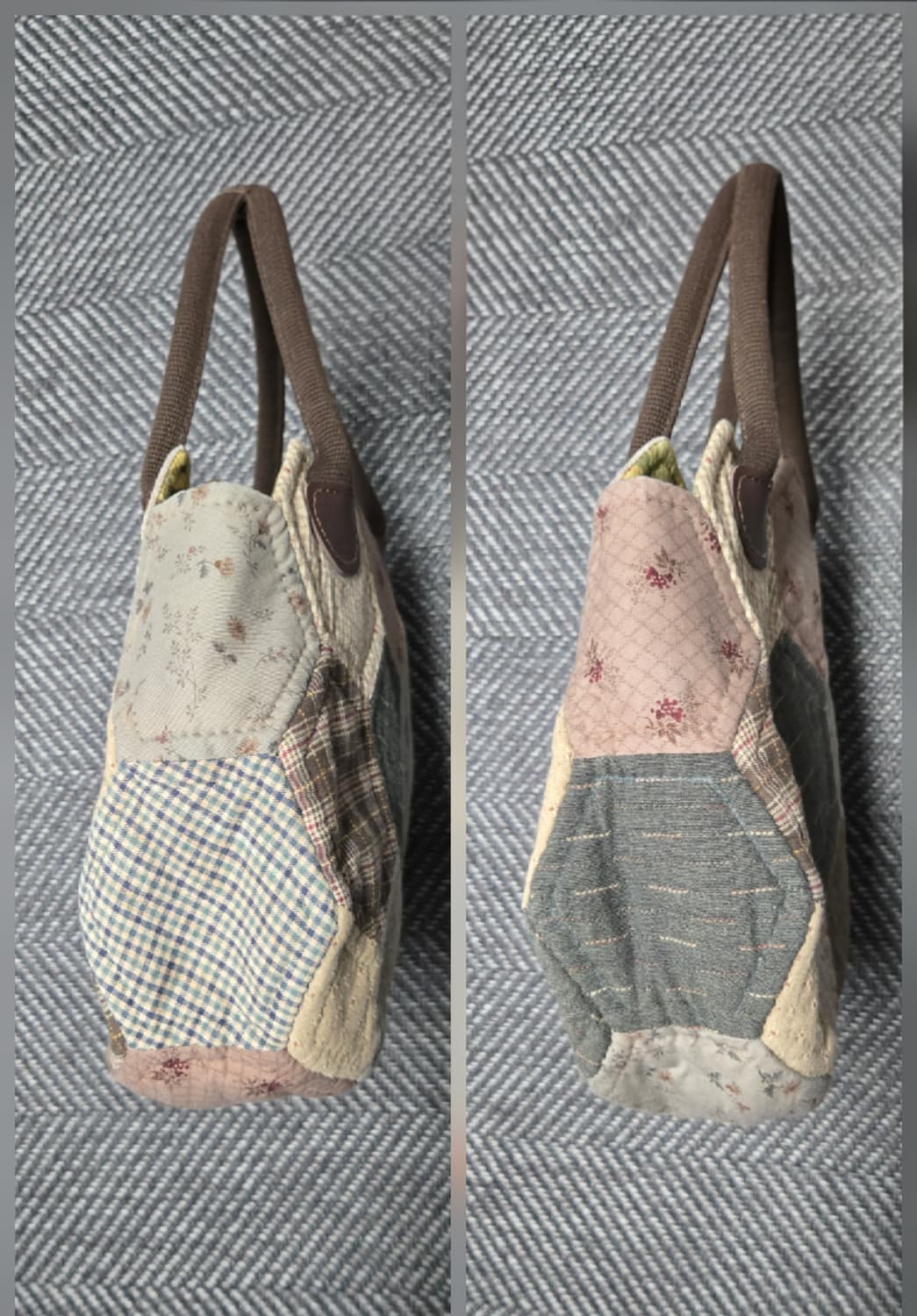퀼트 토트백 핸드메이드 가방 상품이미지3