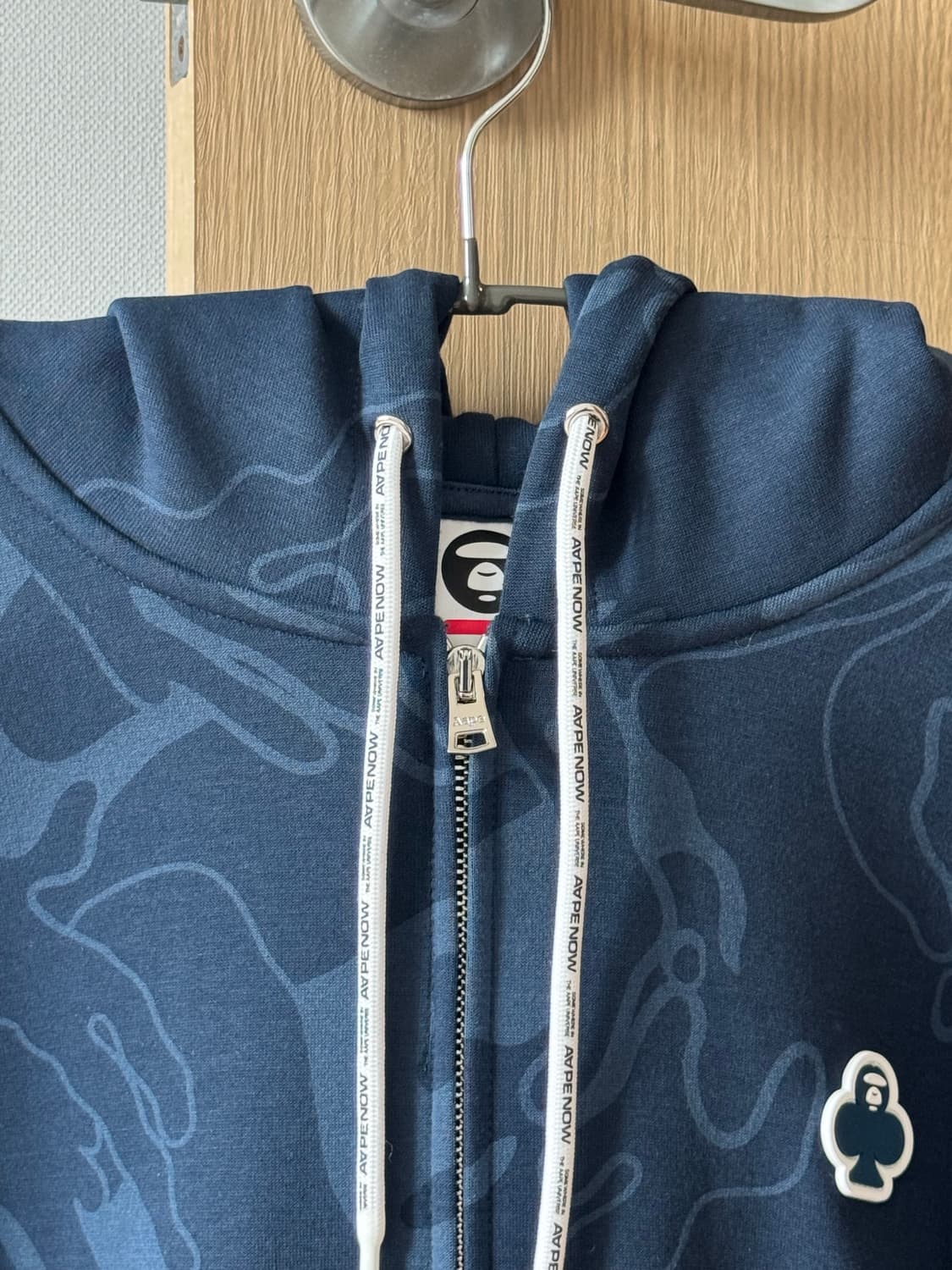 에이프 나우 클로버 후드집업 다크네이비 M 상품이미지2