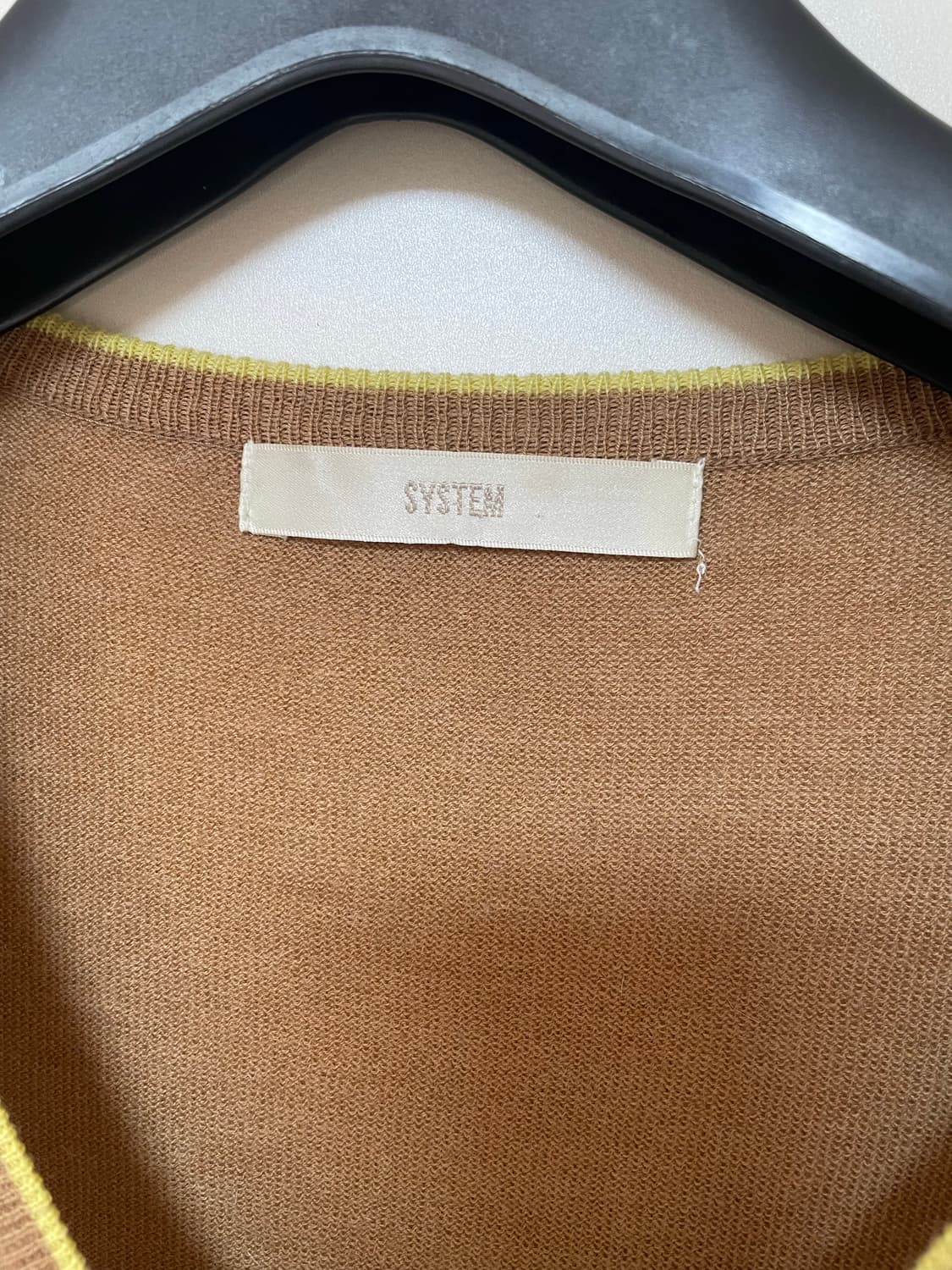 SYSTEM 브이넥 니트 S 상품이미지2