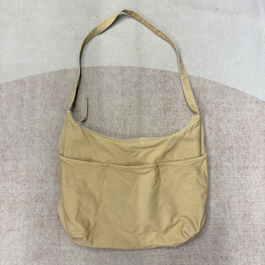 TSUMORI CHISATO 츠모리 치사토 코튼 베이지 크로스백  상품이미지3