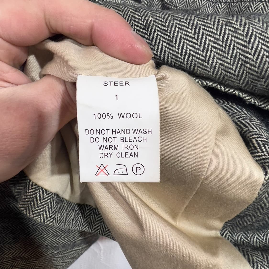 어반 리서치 헤링본 자켓 상품이미지6