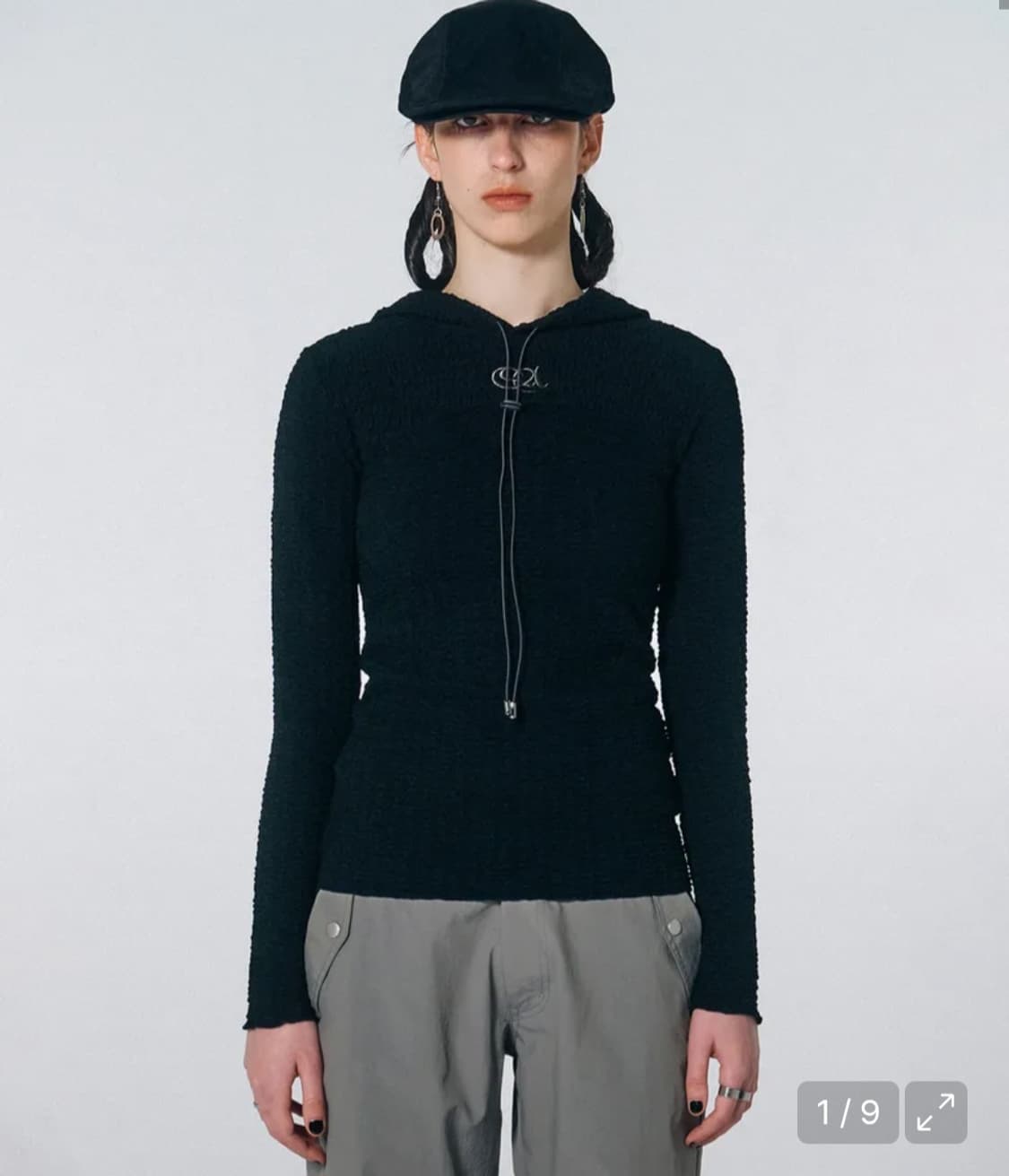 스컬프터 쉬링 후디 블랙 상품이미지2