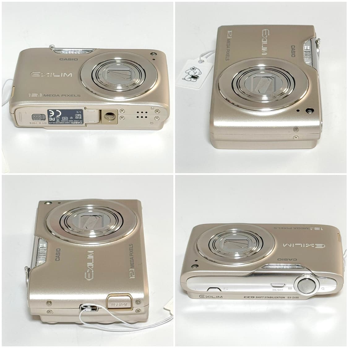 카시오 엑슬림 Z450 샴페인골드 빈티지디카 상품이미지3