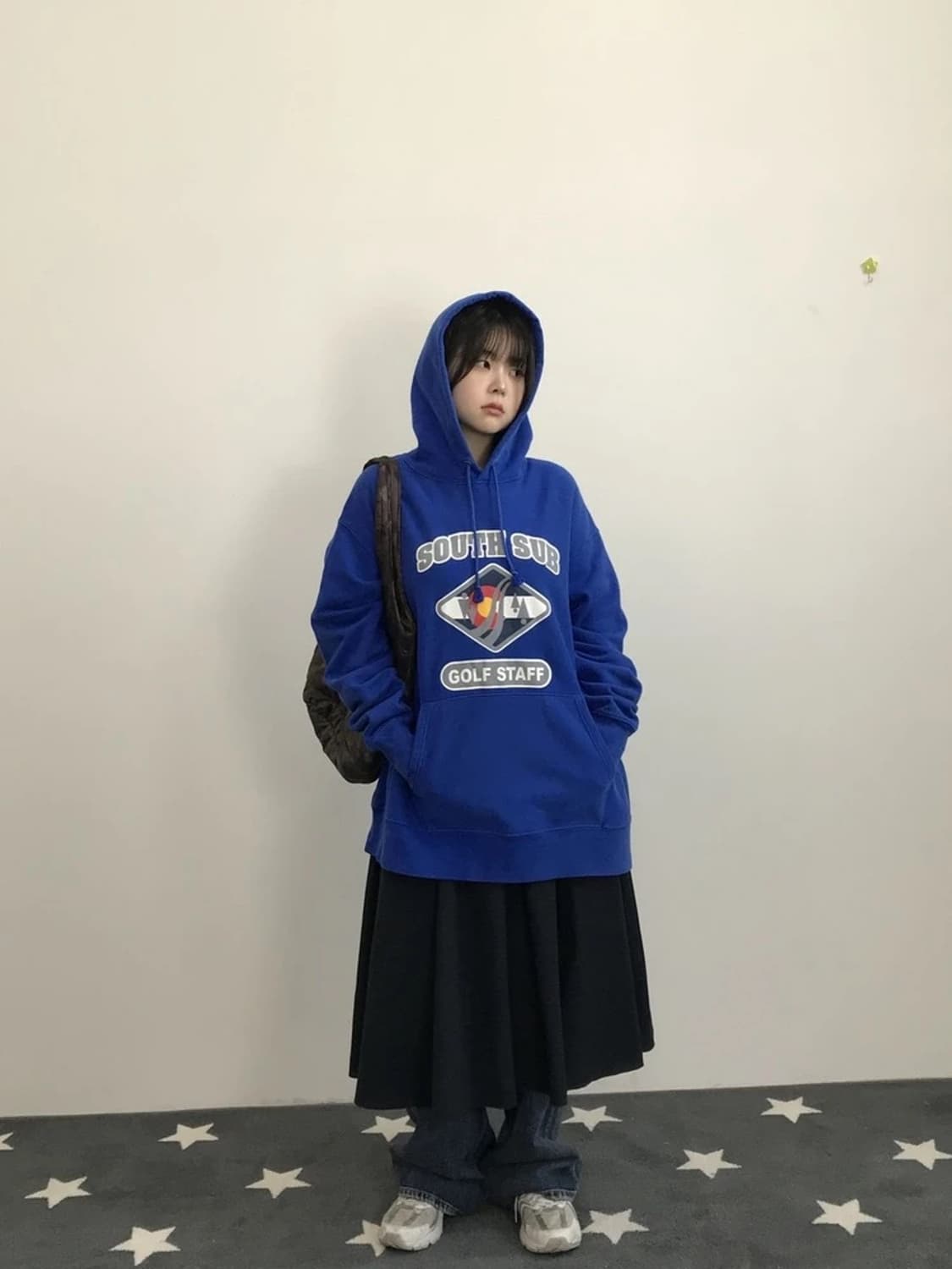 Champion Reverse Weave Hoodie Blue 상품이미지1