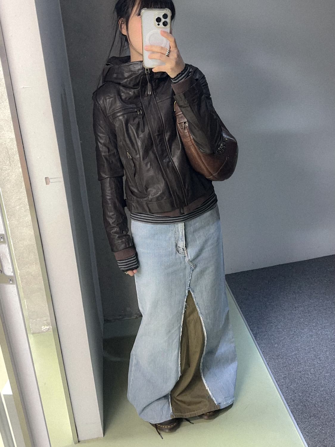 levi’s remake denim maxi skirt 상품이미지1