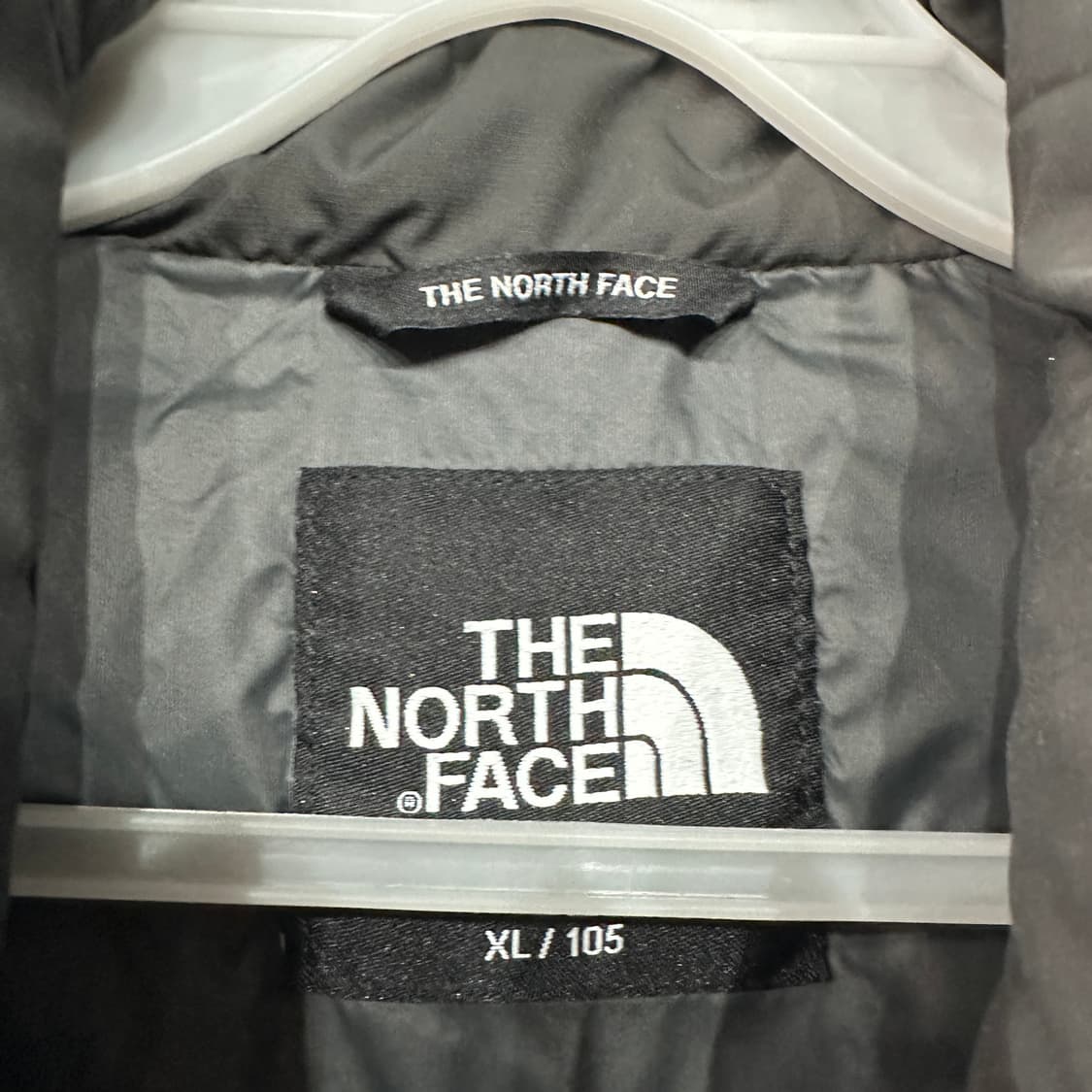 노스페이스 1992 눕시 어스팔트그레이 칸예 패딩 XL 상품이미지4