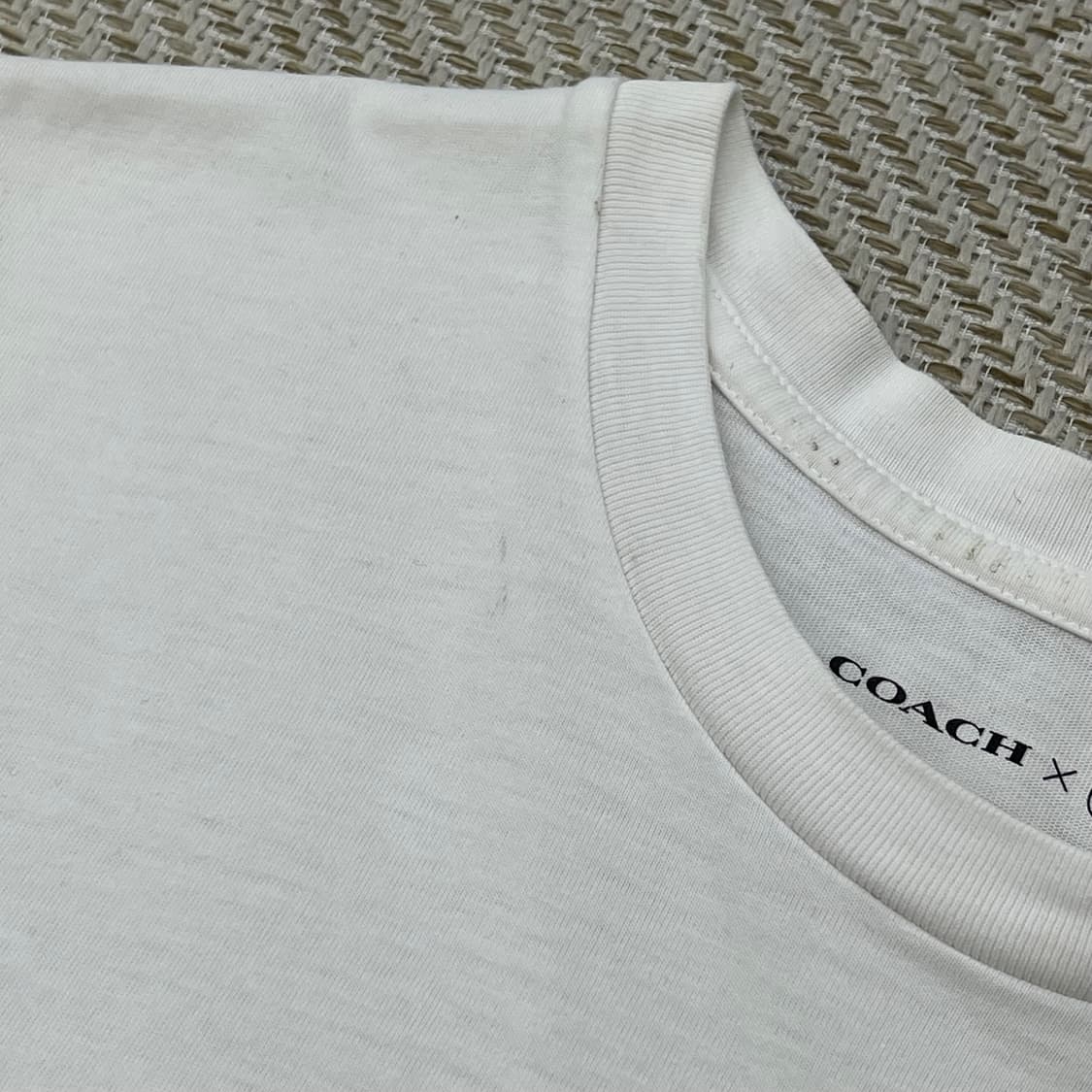 코치 x 카페 로고 프린팅 반팔티 r3348 상품이미지4