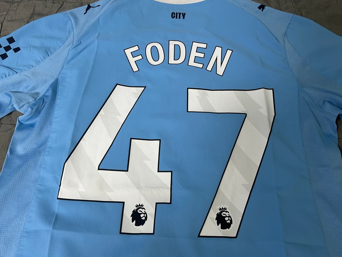 25/26 맨시티 홈 어센틱 유니폼 상품이미지7