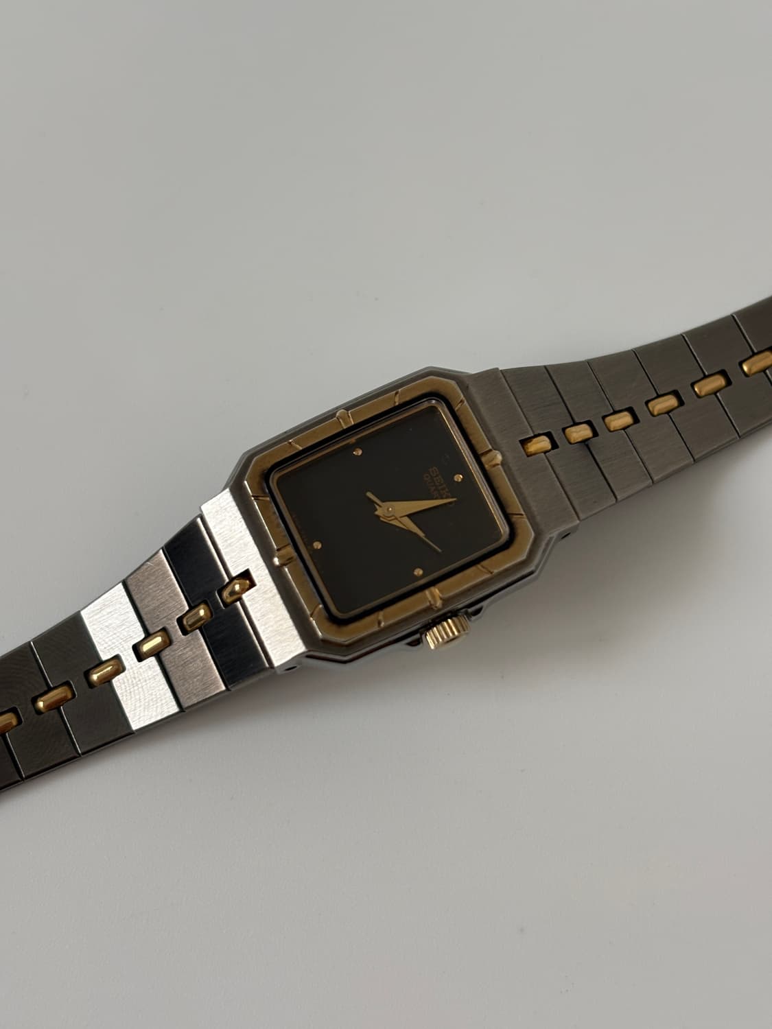 1980s Black Dial Square Ladies Quartz 상품이미지4