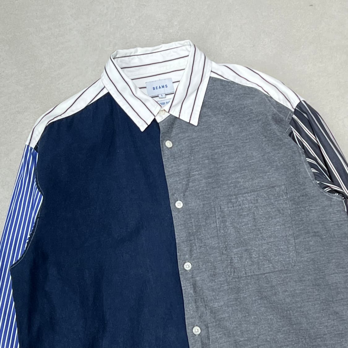 빔즈 멀티 스트라이프 셔츠 s08851 상품이미지3