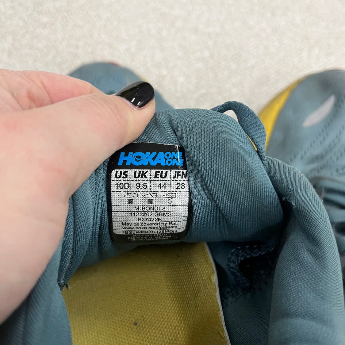 280 호카 본디8 고블린 블루 운동화 0202M2 상품이미지7