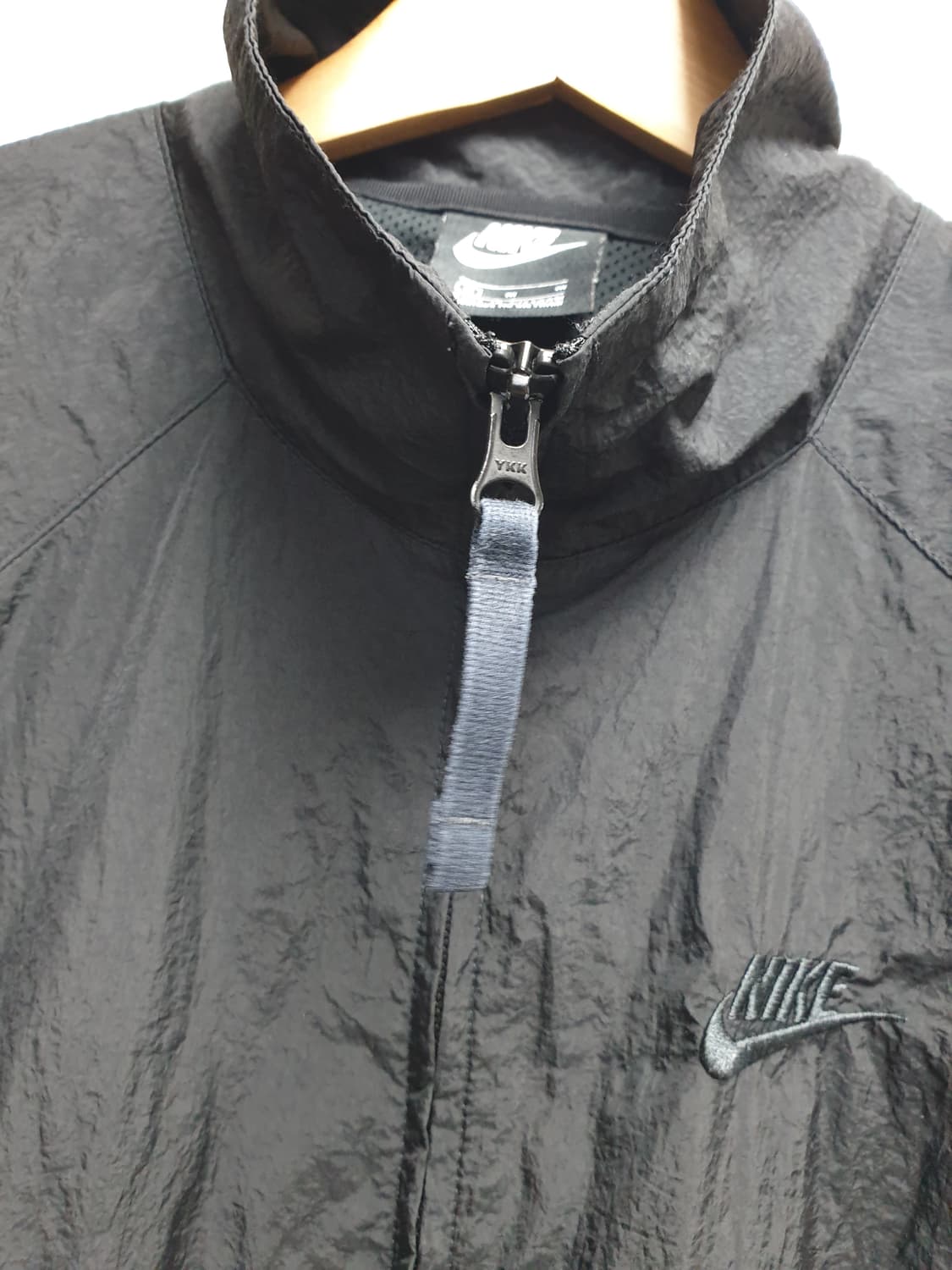 [m/95] 나이키 빅스우시 블랙 바람막이 상품이미지5