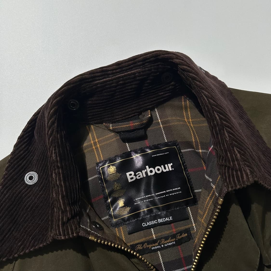 바버 비데일 왁스 자켓 상품이미지5