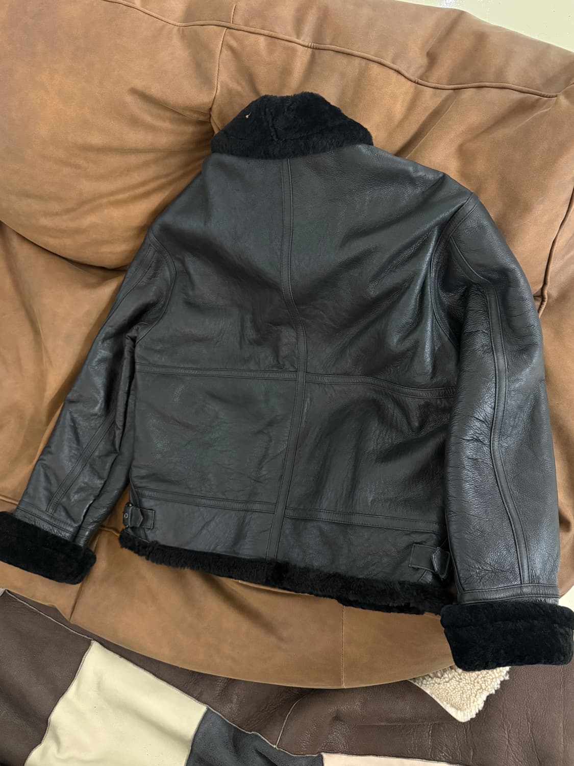 B-3 양가죽 양털 무스탕 상품이미지4