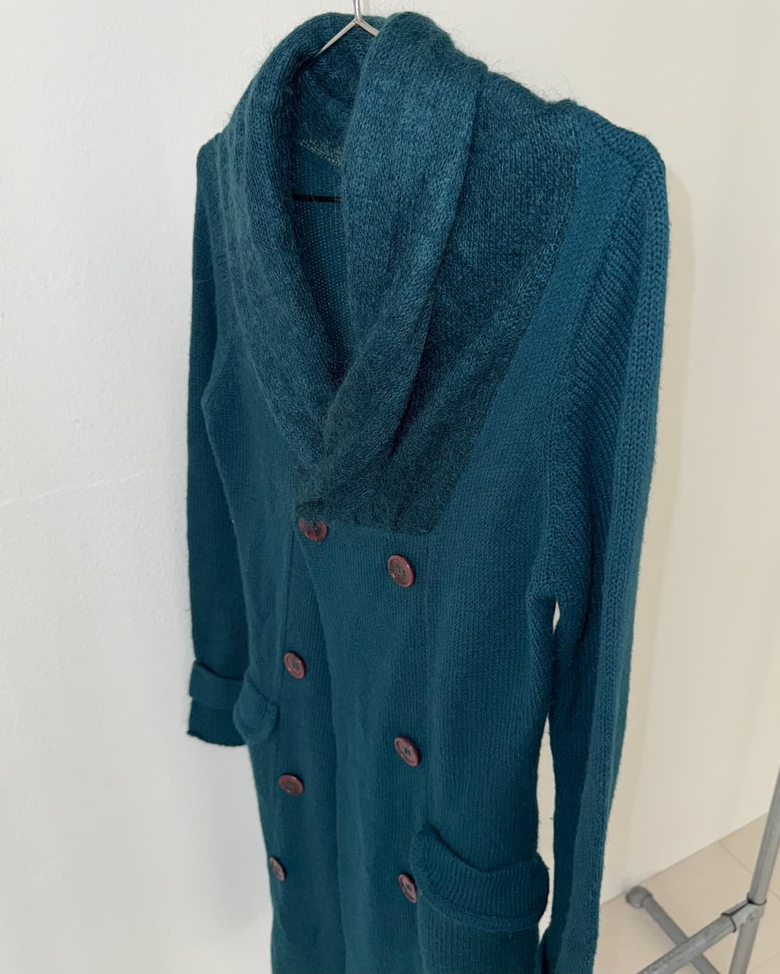 빈티지 모헤어 혼방 가디건 상품이미지6