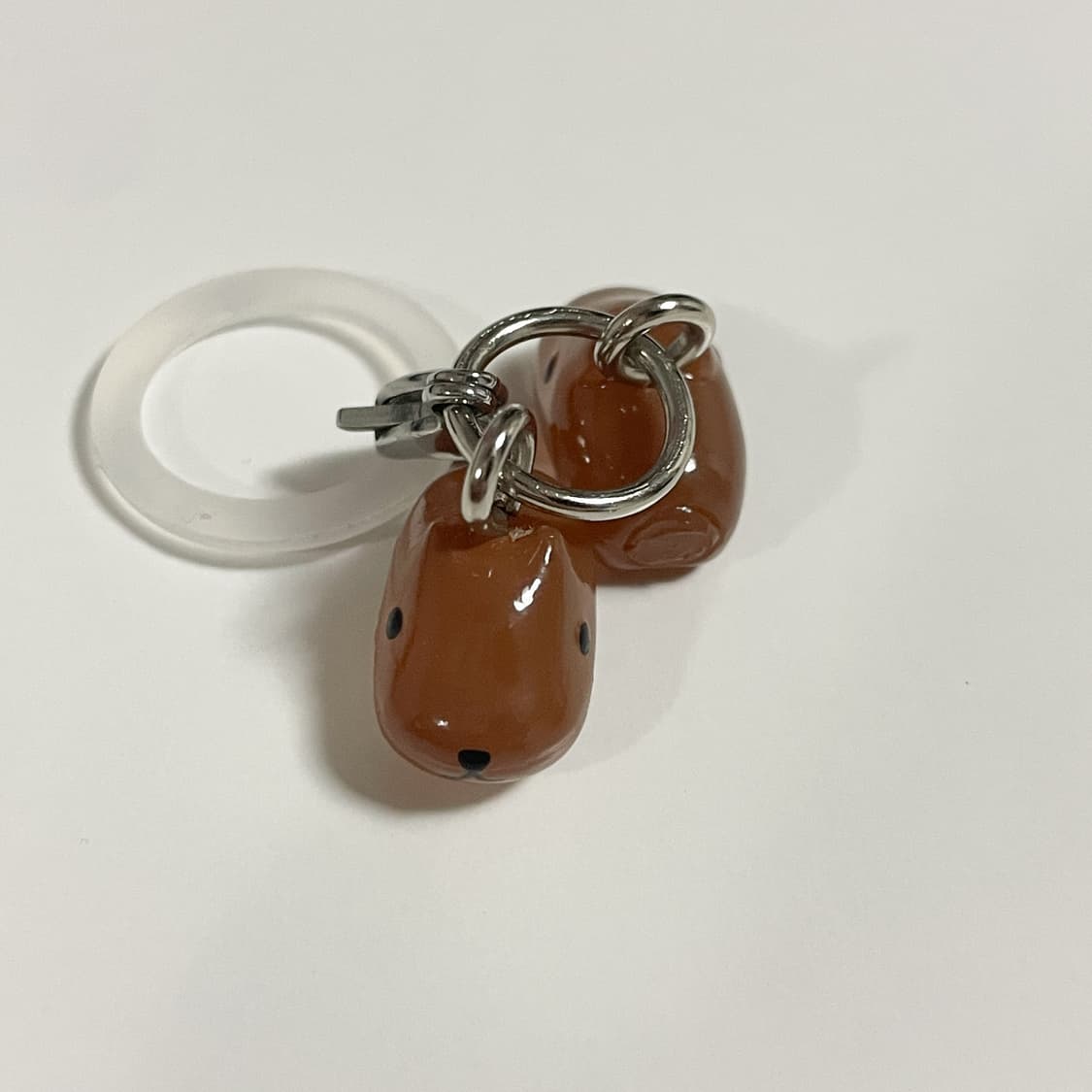 고전 카피바라상 메지루시 키링 상품이미지2