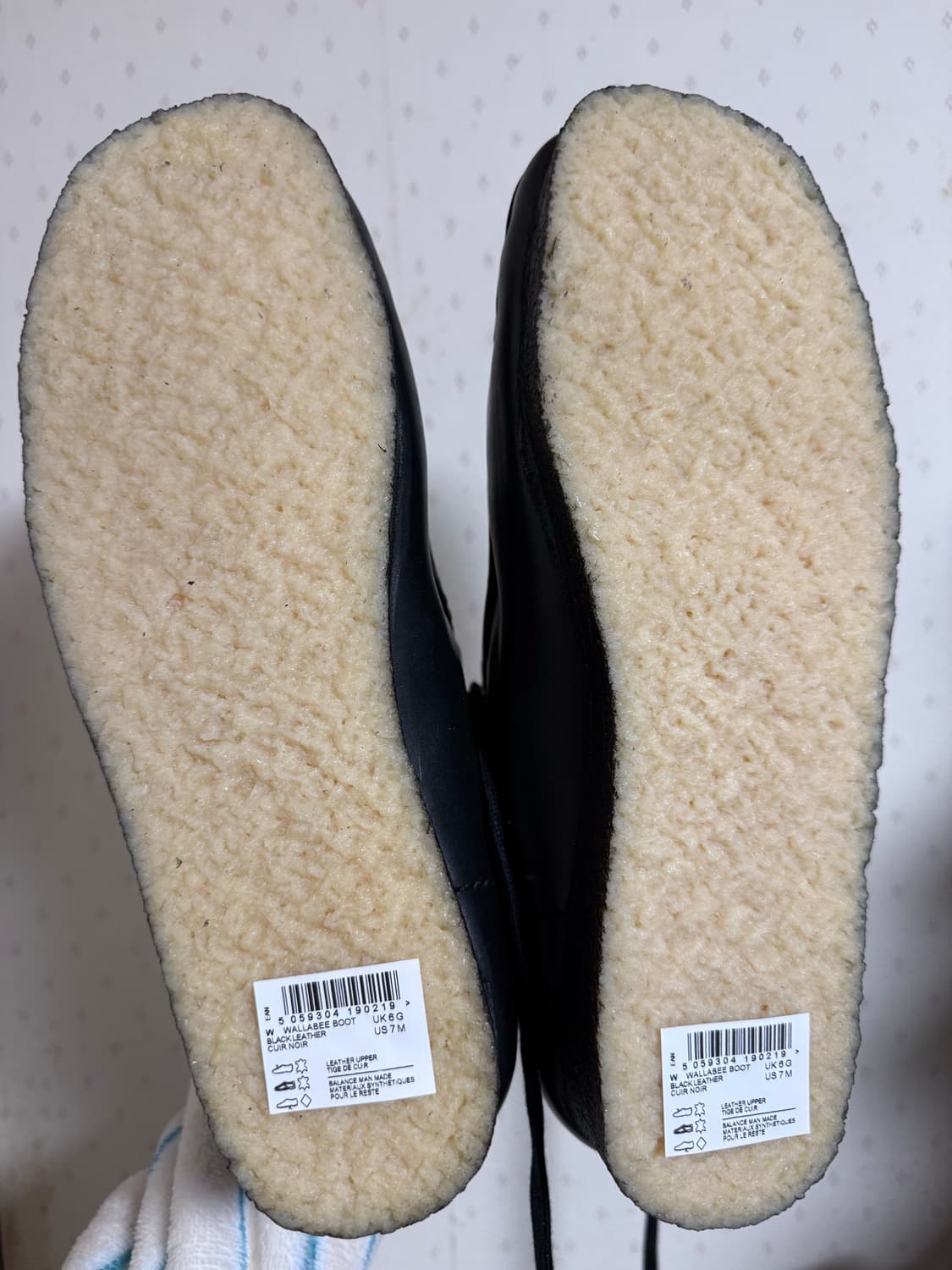 클락스 왈라비 레더 블랙 250 상품이미지3