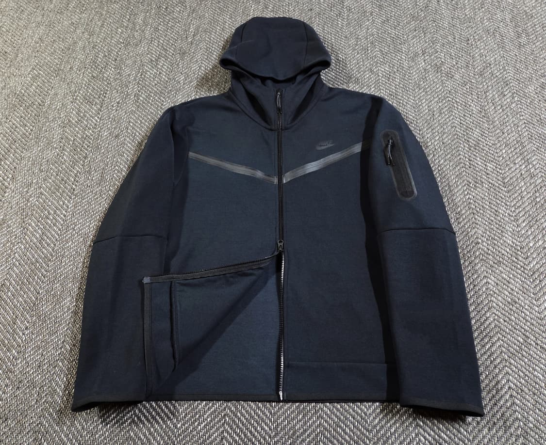 나이키 블랙 테크팩 풀집업 후드집업
 상품이미지3