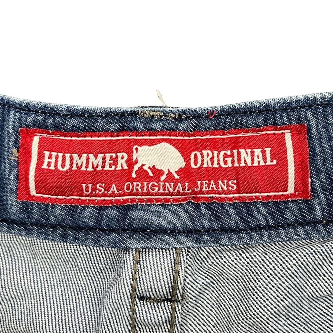 hummer 자수 백포켓 데님팬츠 상품이미지5