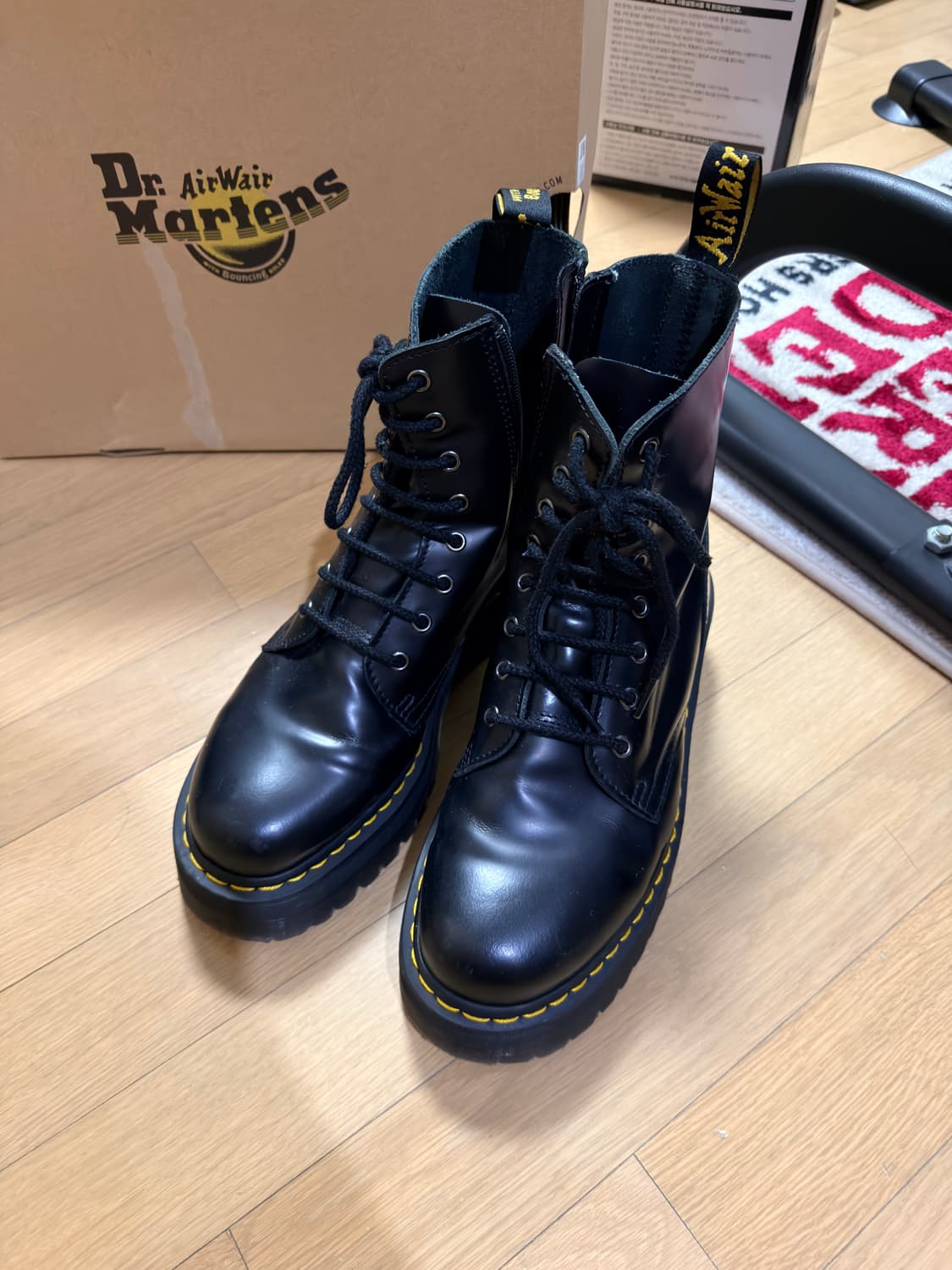 닥터마틴 제이든 블랙 부츠 280 상품이미지3