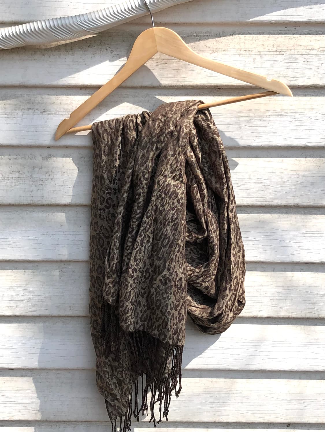 레오파드 패턴 스카프(vintage) 상품이미지2