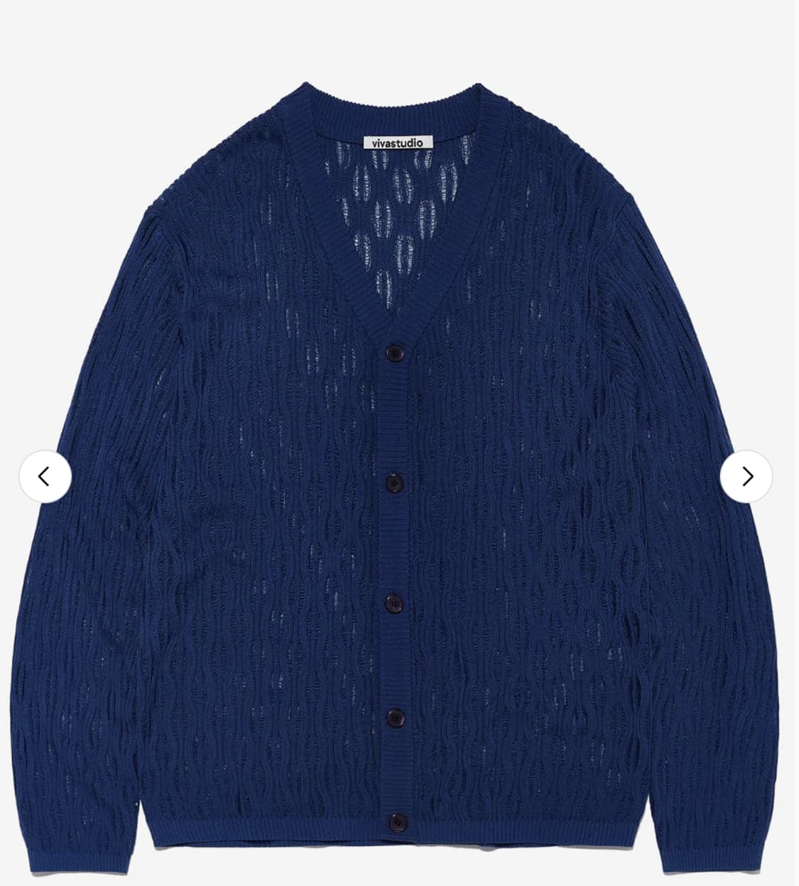 카디건
(비바스튜디오)
WAVE V-NECK CARDIGAN [BLUE] 상품이미지1