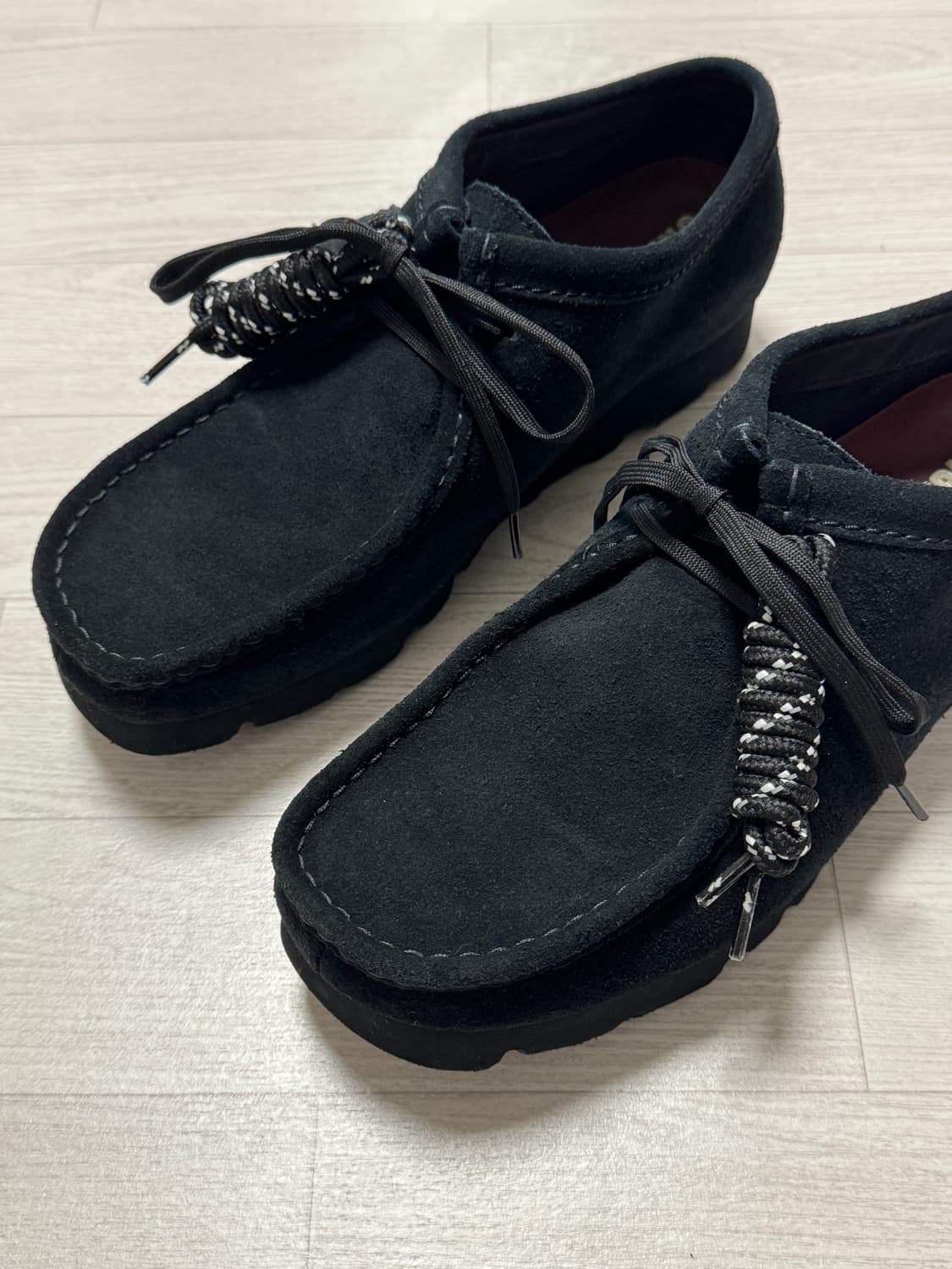 클락스 왈라비 GTX 블랙 스웨이드 270 상품이미지3